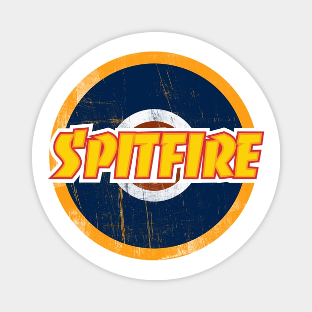 Spitfire Magnet by Toby Wilkinson